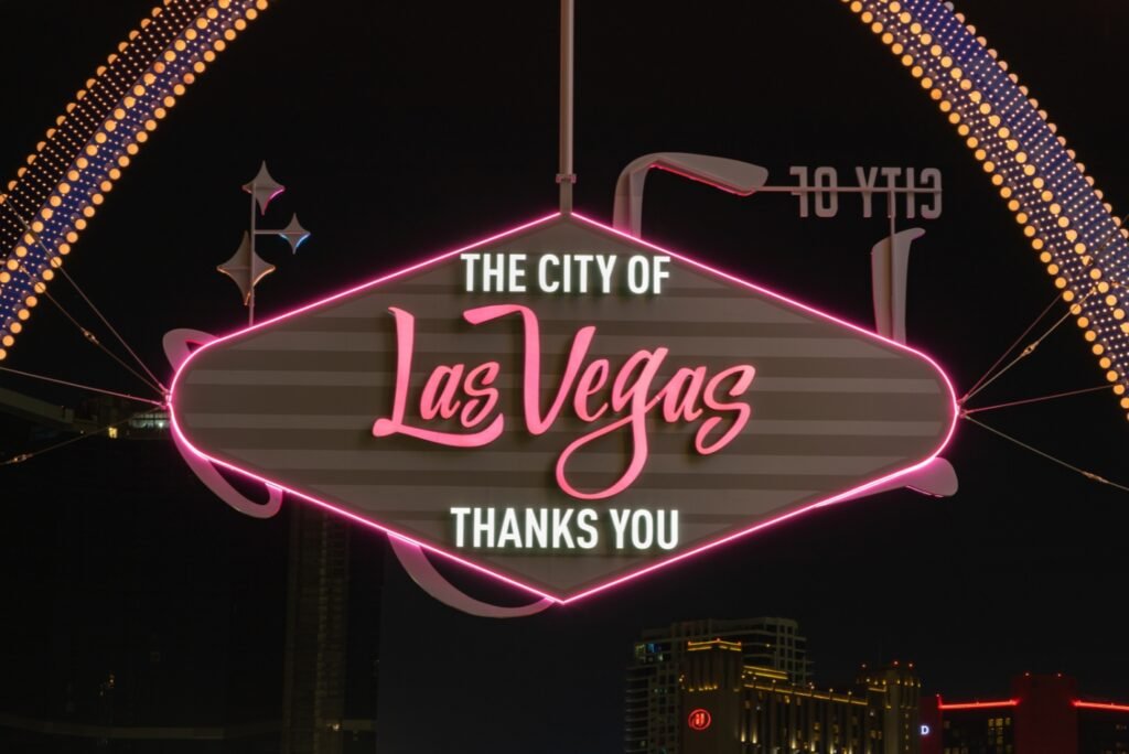 Las Vegas Local Favorites: How Residents Truly Experience the City Beyond the Strip The City of Las Vegas thanks you sign representing Las Vegas local favorites, highlighting how Las Vegas locals experience local favorite attractions and everyday life in Las Vegas beyond the Strip
