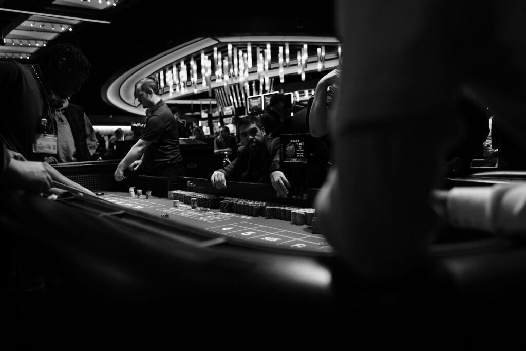 Casino accident lawyer in Las Vegas helping an injured visitor after a slip and fall inside a Las Vegas casino.