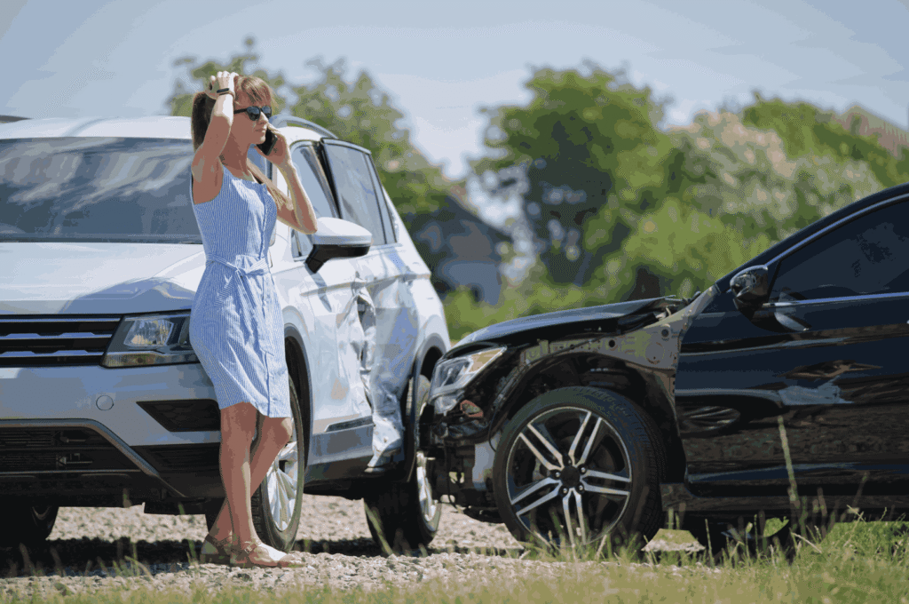 Hit by uninsured driver in Nevada after a car accident