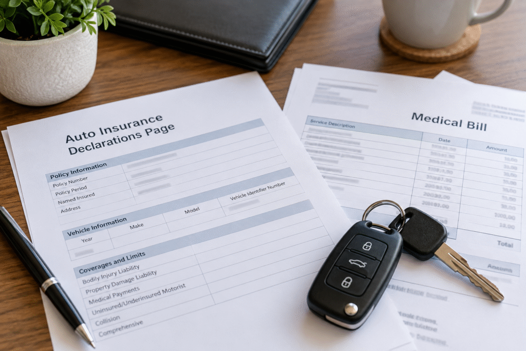MedPay in Nevada after a car accident