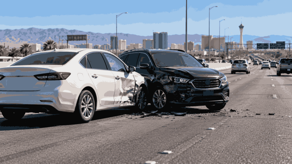 Speeding car accident in Nevada