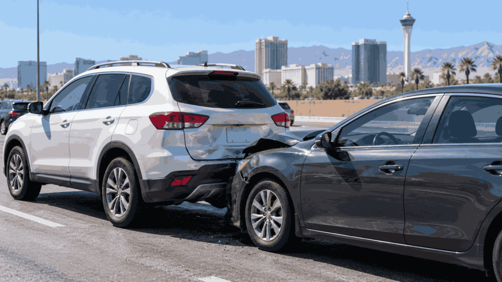 Who is at fault in a rear end accident in Nevada