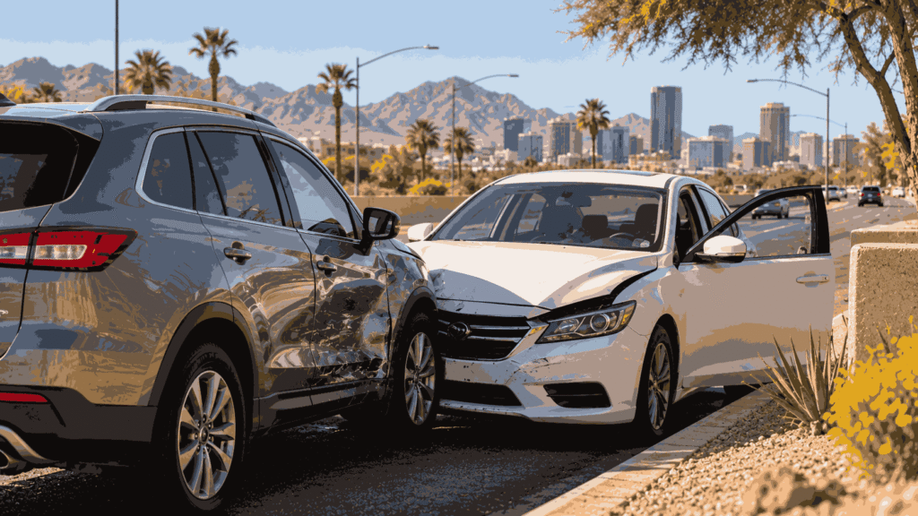 Hit by an uninsured driver in Arizona